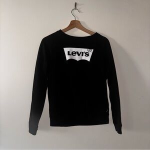 Levi's Black and White Logo Sweatshirt